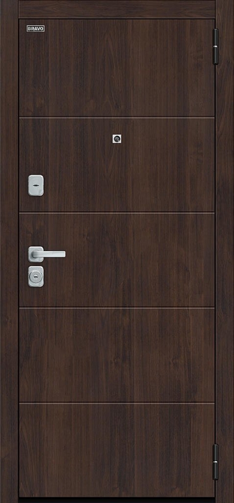 Дверь Прайм/BChrome Almon/Wenge Melinga BR6167