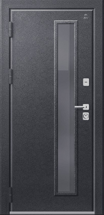 Товар Дверь Термо-10 Антрацит муар - Ясень пепельный DIS007474