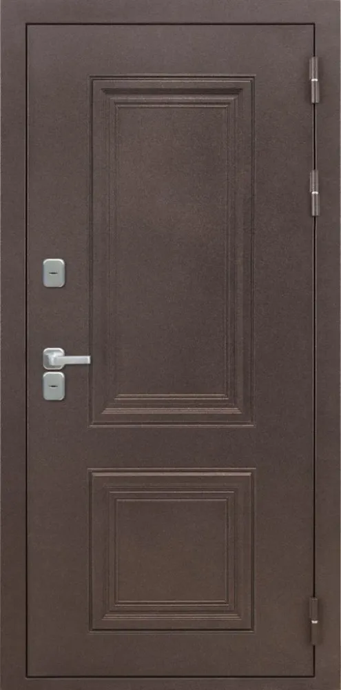 Дверь ДвериПРО Д-68 ФЛ-701 (10мм, Дуб шоколад) DPRO227727