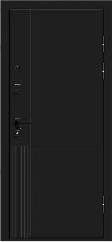 Товар Дверь Браво Optim Z-2 Нео Зеркало Муар черный/Белый DIS007560